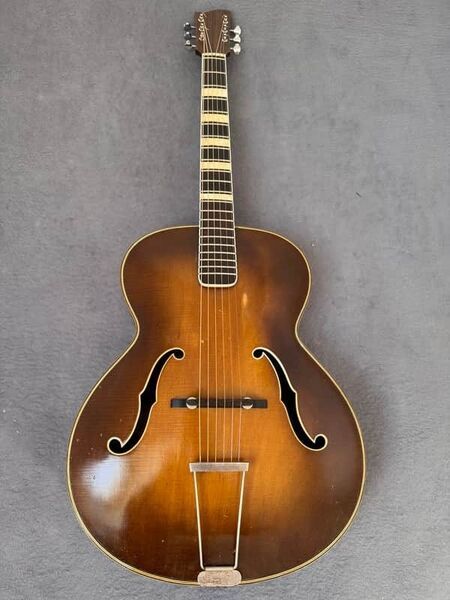 Hofner 456 Archtop 1953 | brownburst, image 2 of 5