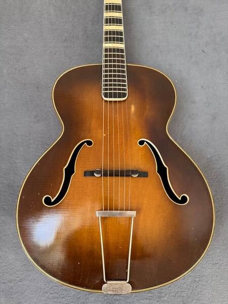 Hofner 456 Archtop 1953 | brownburst, image 3 of 5