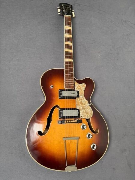 Hofner 4560S Archtop Guitar 1960s | sunburst, image 2 of 5