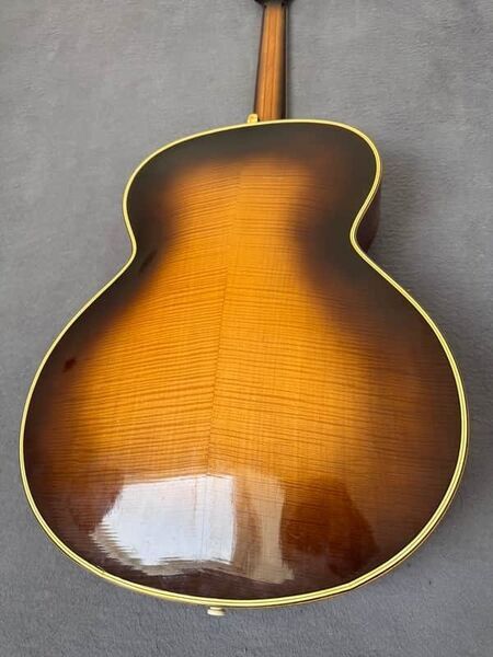 Hofner 457 Jazz Guitar 1953 | brownburst, image 4 of 5