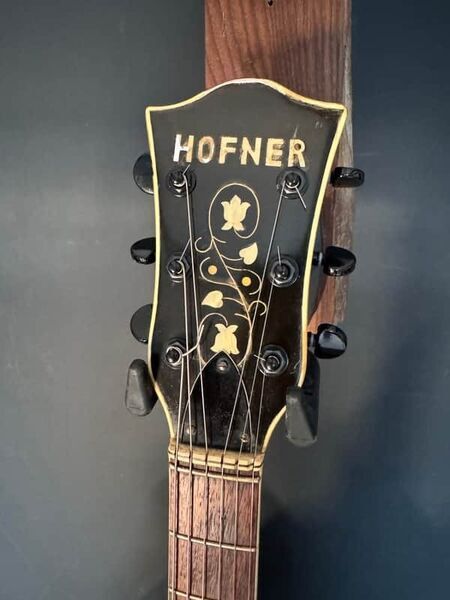 Hofner 4578 VTZ 1967 -Onboard Treble Boost & Fuzz | red, image 4 of 5