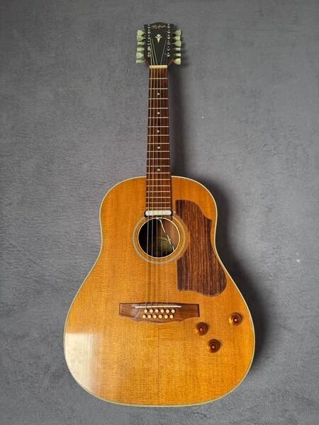 Hofner 492 Slope Shoulder Guitar 12-string 1960s | Natural, image 2 of 5