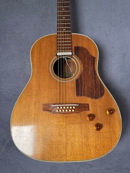 Hofner 492 Slope Shoulder Guitar 12-string 1960s | Natural, image 3 of 5