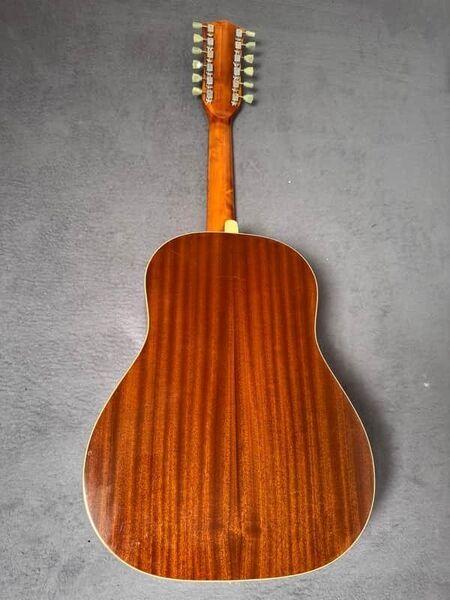 Hofner 492 Slope Shoulder Guitar 12-string 1960s | Natural, image 4 of 5
