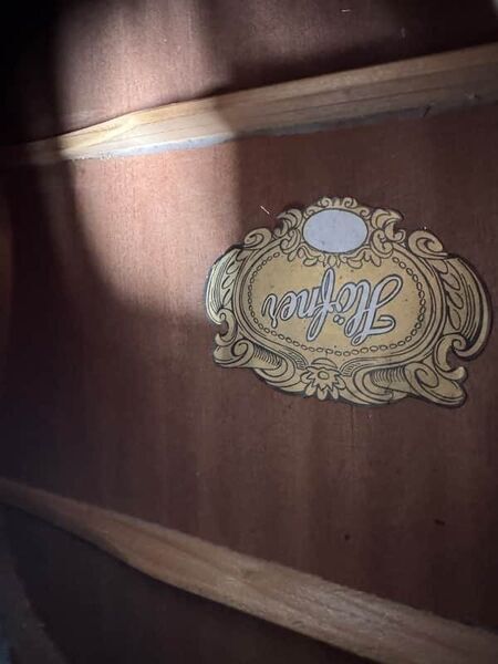 Hofner 492 Slope Shoulder Guitar 12-string 1960s | Natural, image 5 of 5