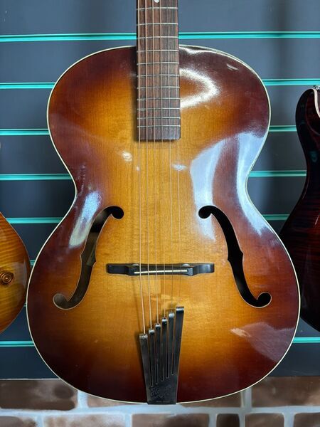 Hofner Congress Brown Sunburst 1964 Hollow Body Acoustic Guitar | Brown Sunburst, image 4 of 5