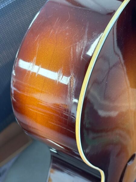 Hofner Congress Brown Sunburst 1966 Hollow Body Acoustic Guitar | Brown Sunburst, image 5 of 5