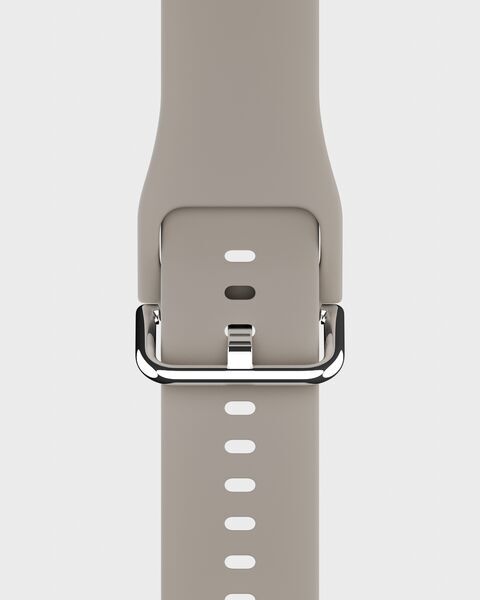 Holdit Nachhaltiges Silikonarmband | Apple Watch 42/44/45/49 | Taupe 3