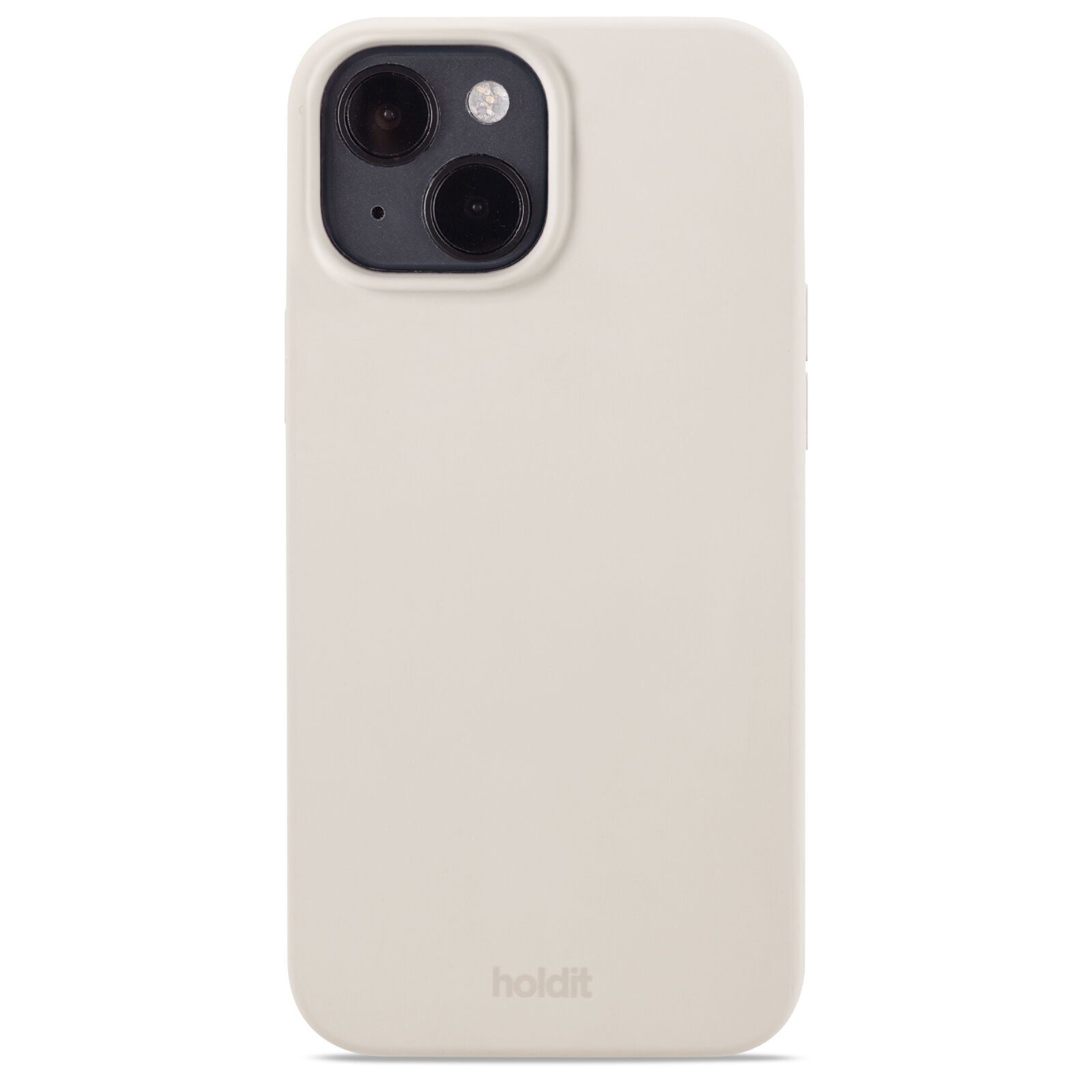 HoldIt nachhaltige Handyhülle iPhone 13/14 hellbeige