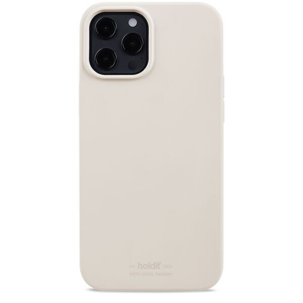 HoldIt Custodia per telefono sostenibile | iPhone 12/12 Pro | beige chiaro