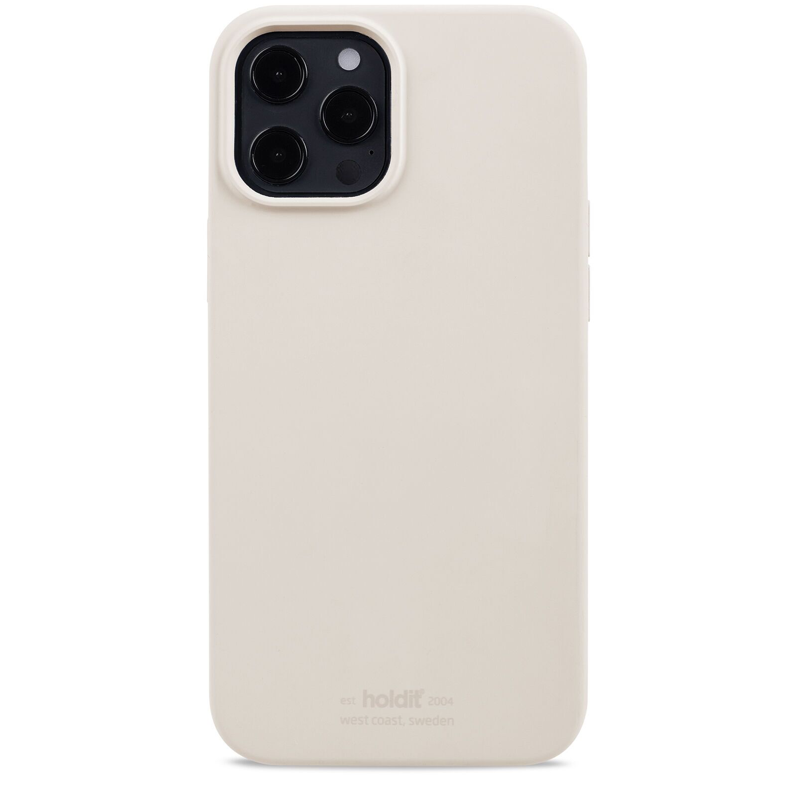 HoldIt nachhaltige Handyhülle iPhone 12/12 Pro hellbeige