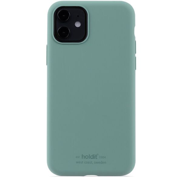 HoldIt Capa de telemóvel sustentável | iPhone 11/XR | verde musgo