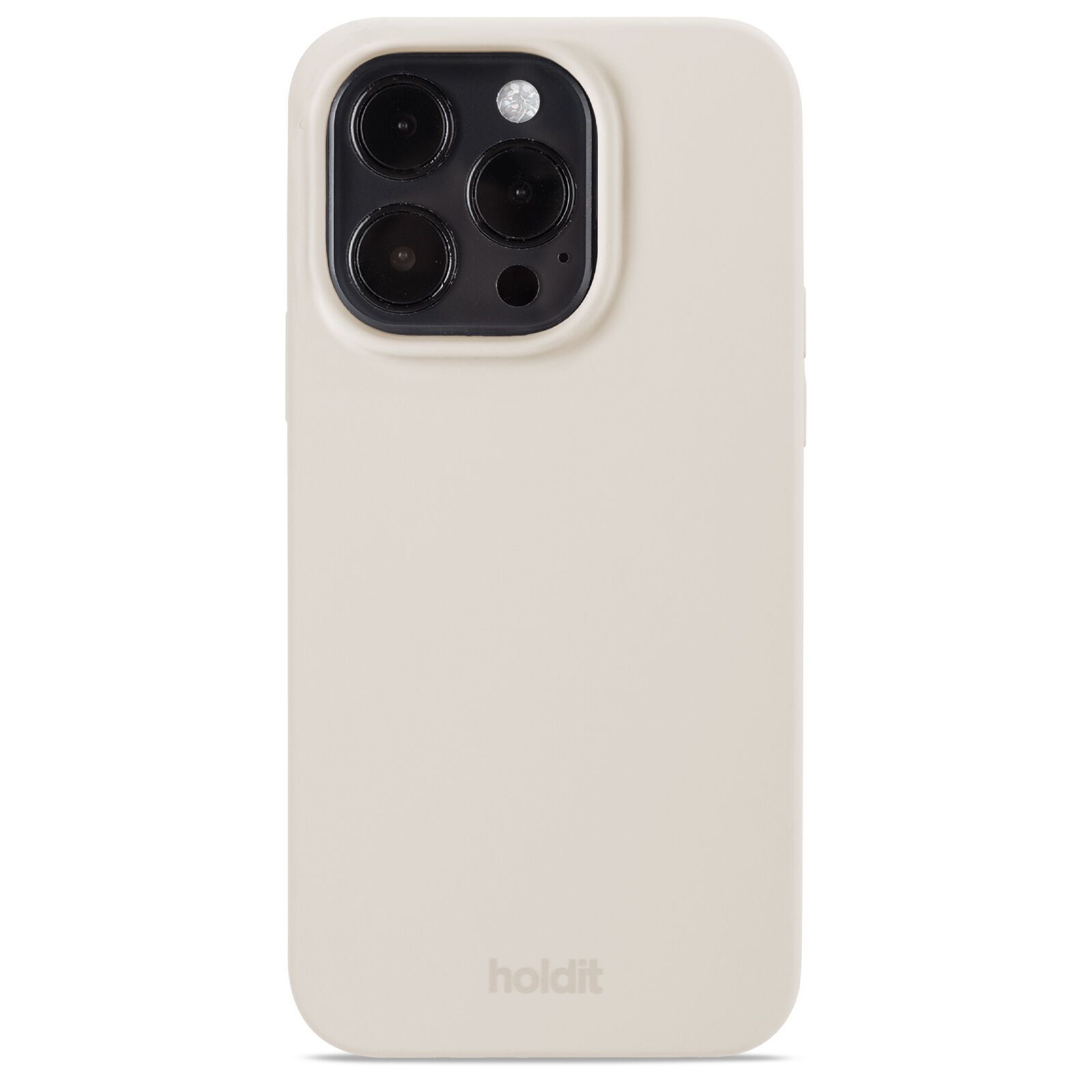 HoldIt nachhaltige Handyhülle iPhone 14 Pro hellbeige