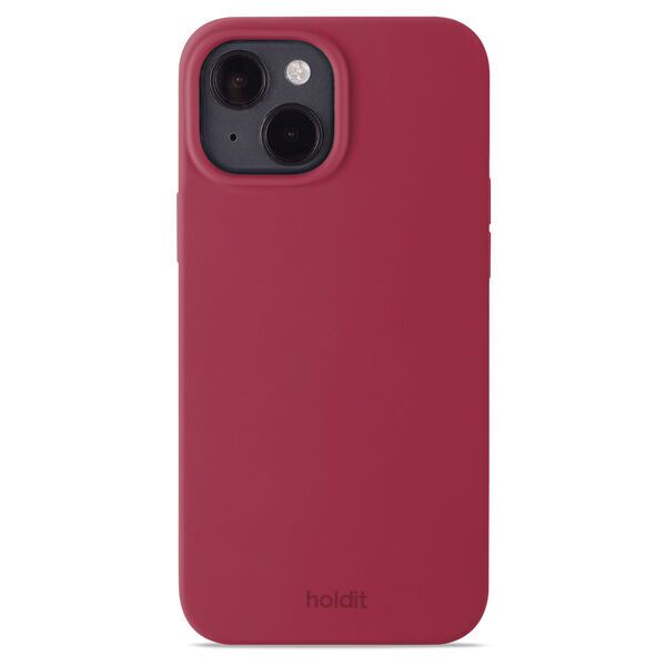 HoldIt Duurzaam telefoonhoesje | iPhone 15 | Rood fluweel