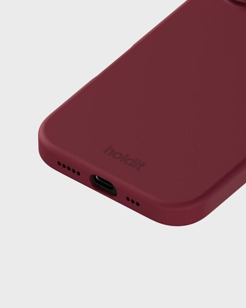 HoldIt Trajnostni ovitek za mobilni telefon | iPhone 16 | rdeč žamet, image 3 of 4