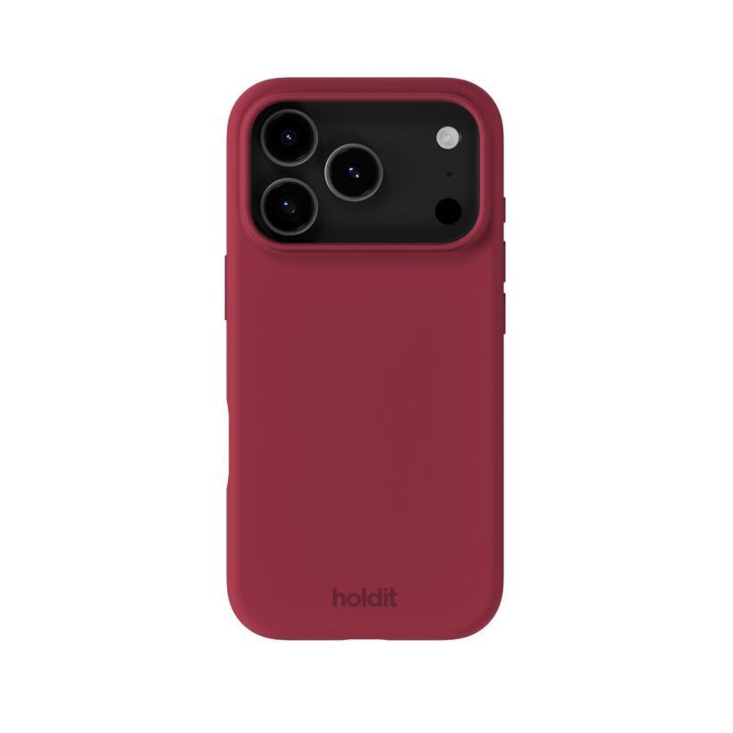 HoldIt nachhaltige Handyhülle iPhone 17 Pro Max Red Velvet