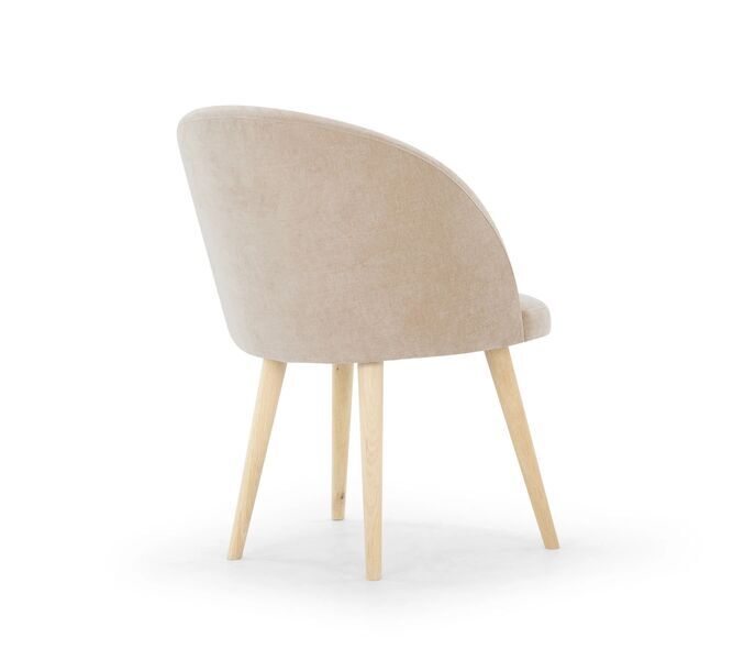 Holly dining chair Danny Cream | brown, image 2 of 4