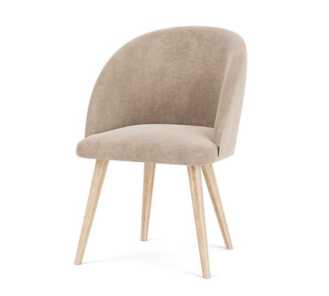 Holly Esszimmerstuhl Danny Cream | braun, image 1 of 5