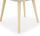 Holly dining chair Danny Cream | brown, thumbnail 3 of 4