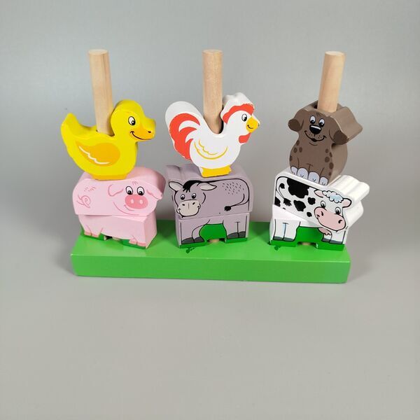 Holz Motorikspielzeug-Set | 5-teilig | multicolored 5