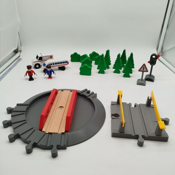 Holzbahn Zubehรถr Set | večbarven 2