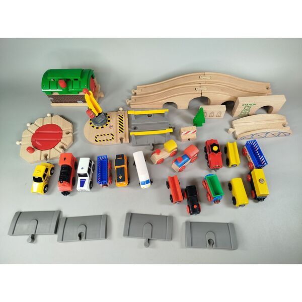 Holzeisenbahn Spielset | večbarven 1