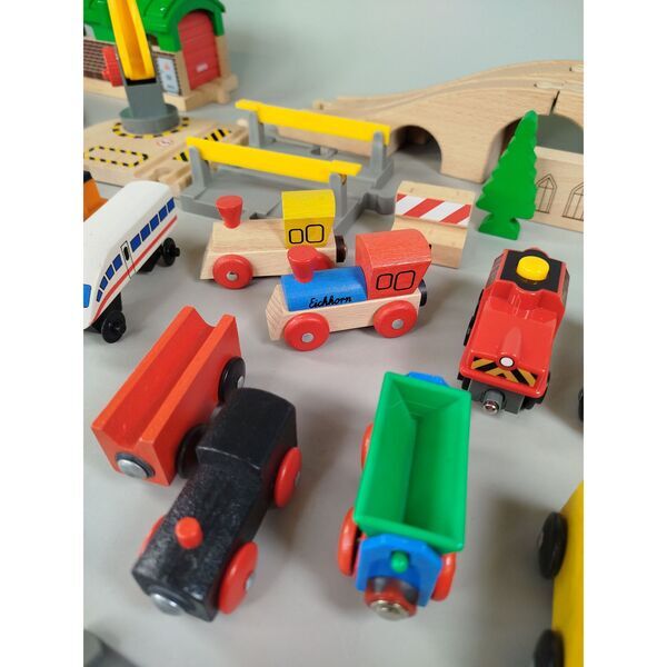 Holzeisenbahn Spielset | večbarven 2
