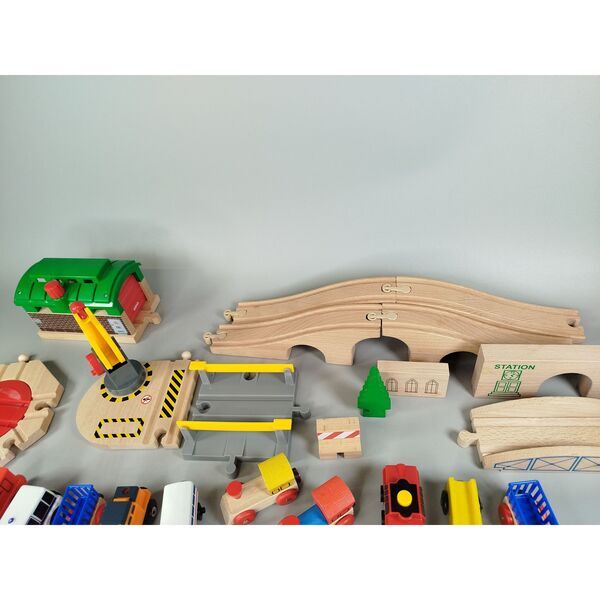 Holzeisenbahn Spielset | večbarven 3