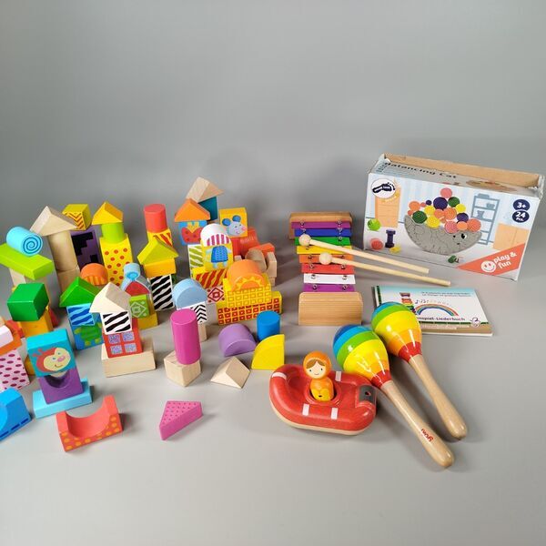 Holzspielzeug Set | 6 Teile | multicolored 1