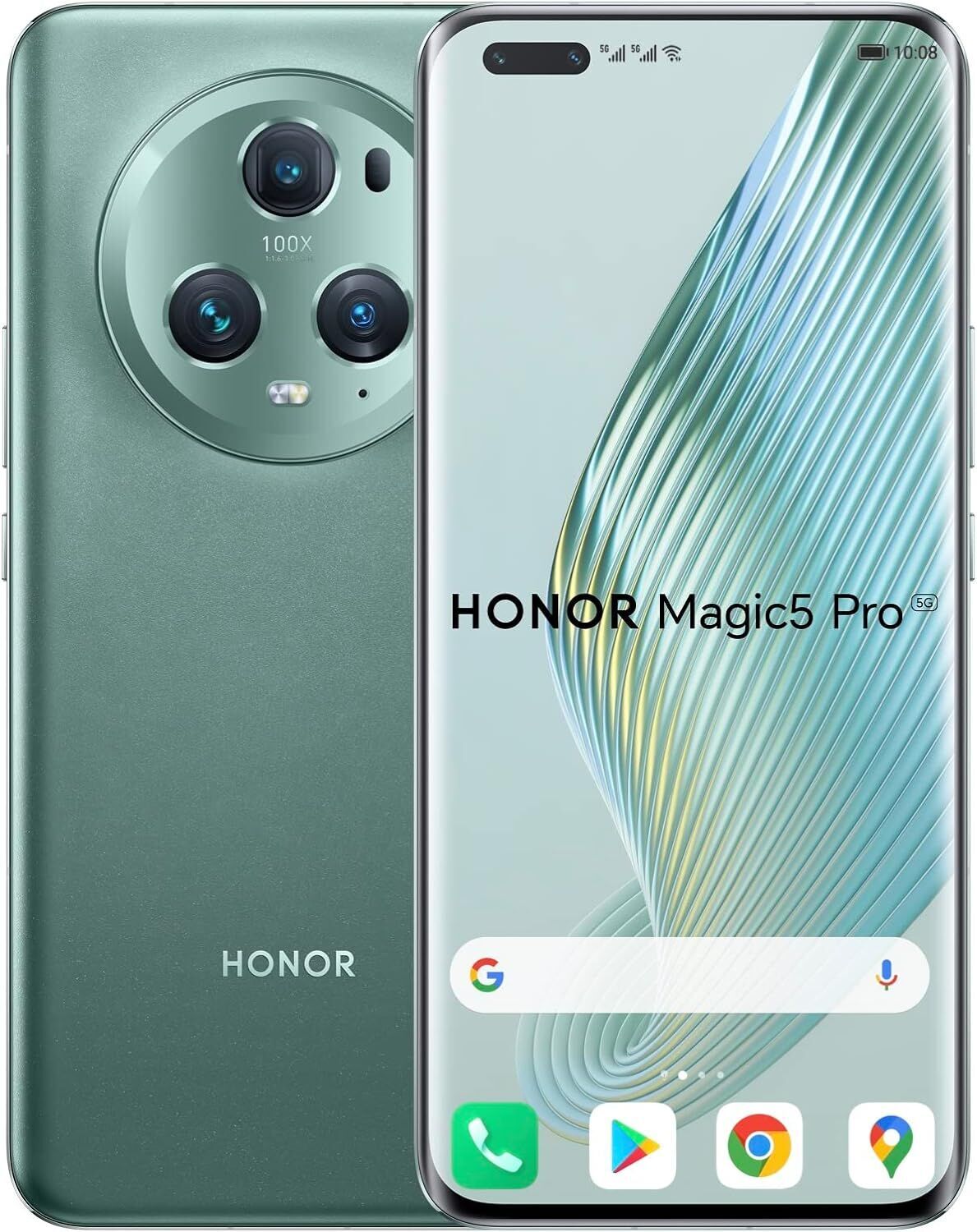 Honor Magic 5 Pro 5G | 12 GB | 512 GB | Dual-SIM | groen