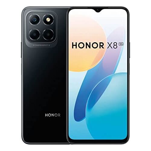 Honor X8 5G | 6 GB | 128 GB | Dual-SIM | Middernachtzwart