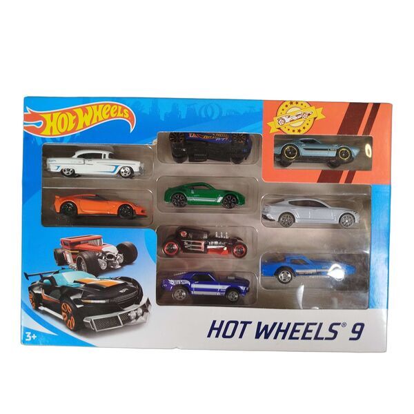 Hot Wheels 9er Auto Geschenkset Modellautose | mehrfarbig, image 3 of 3