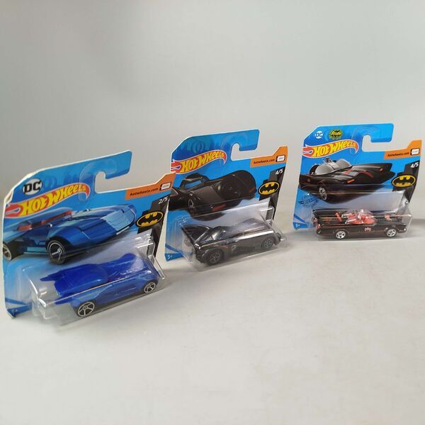 Hot Wheels Bundle Batman Batmobile & Batplane 6x Modellautose | mehrfarbig, image 2 of 3