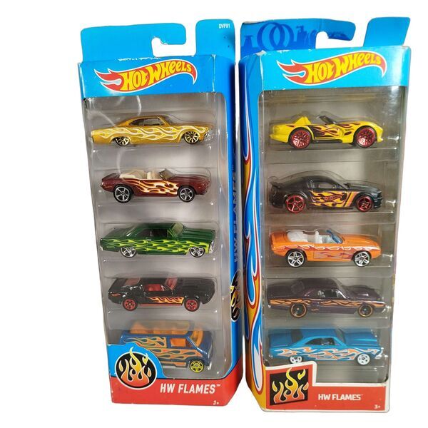 Hot Wheels Bundle HW Flames Set von 17 Autose | mehrfarbig, image 2 of 4