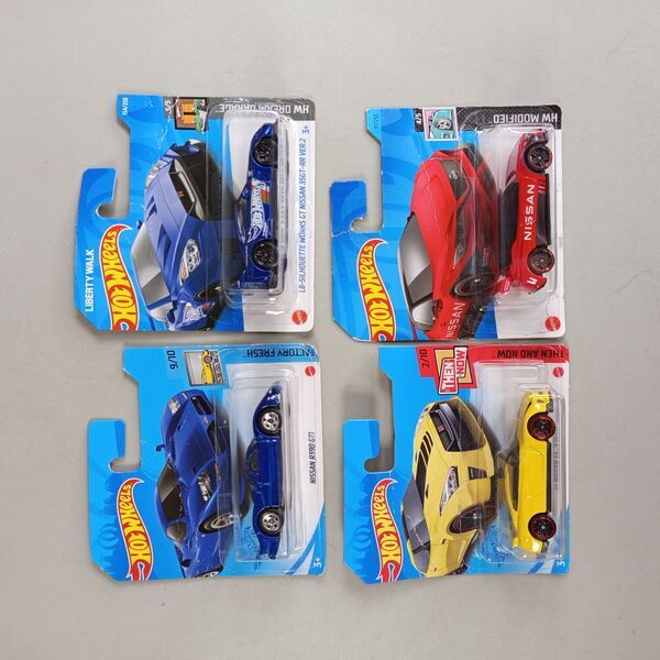 Hot Wheels Nissan GT Modellauto Sete | mehrfarbig, image 1 of 5
