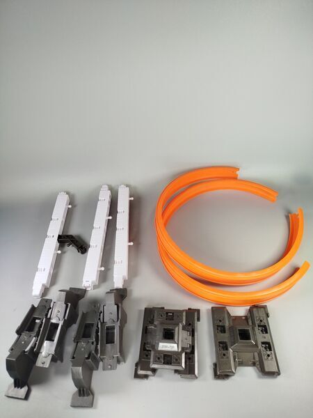 Hot Wheels Stunt-Garage mit Fahrzeug-Set | mehrfarbig 3