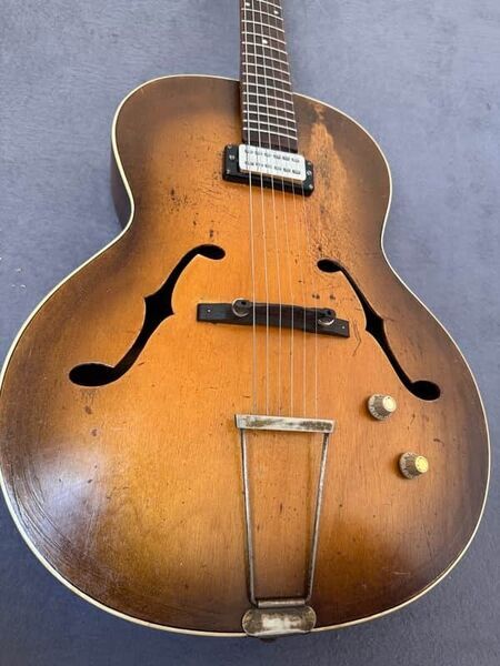 Hoyer Restored Archtop 1950s | червено, image 4 of 5
