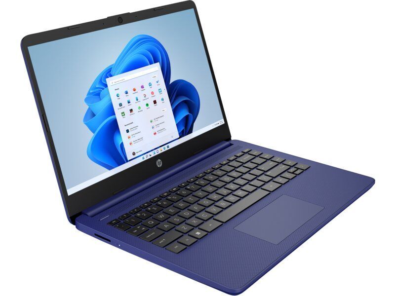 HP 14s-DQ | Celeron N4120 | 14" | 8 GB | 128 GB SSD | blue | Win 11 Home | BE 2