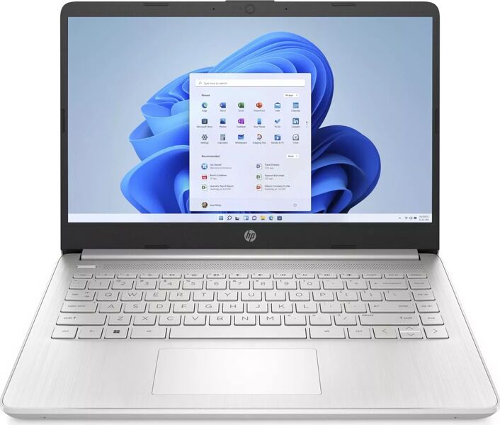 HP 14s-DQ | i5-1235U | 14" | 8 GB | 512 GB SSD | sølv | Win 11 Home | IT 1