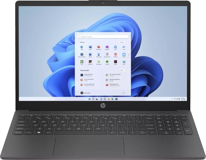 HP 15-fd | Core 3 100U | 15.6" | 8 GB | 256 GB SSD | black | Win 11 Pro | BG, image 1 of 2