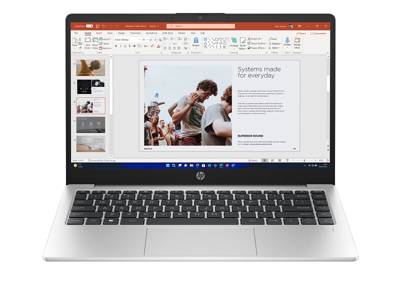 HP 240 G10 | i5-1335U | 14" | 8 GB | 512 GB SSD | FP | prateado | Win 11 Home | ES 1