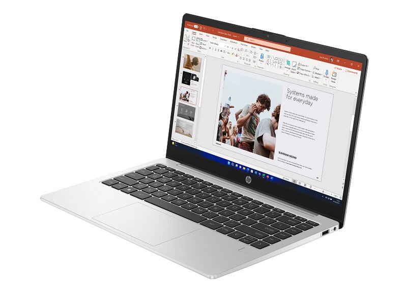 HP 240 G10 | i5-1335U | 14" | 8 GB | 512 GB SSD | FP | prateado | Win 11 Home | ES 2