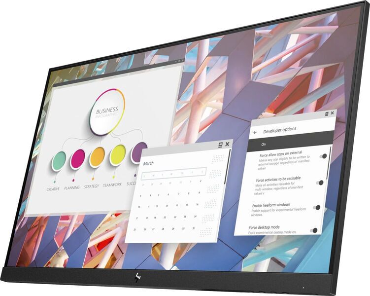 HP E24 G4 | 24" | without stand | black 3