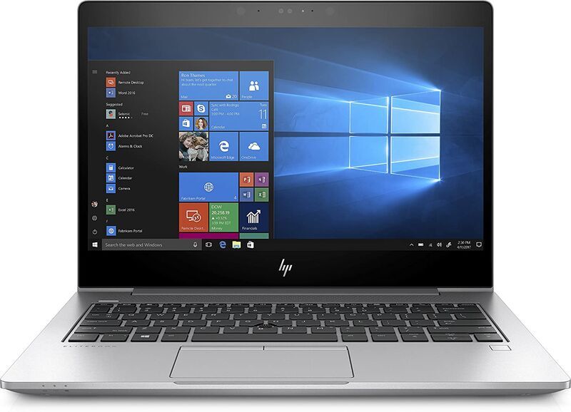 HP EliteBook 830 G5 | i5-7300U | 13.3" | 8 GB | 256 GB SSD | FHD | Webcam | Rétroéclairage du clavier | FP | Win 10 Pro | DE