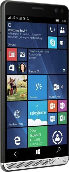 HP Elite x3 | 4 GB | 64 GB | Dual-SIM | zwart 2