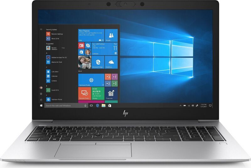 HP EliteBook 850 G6 | i5-8265U | 15.6" | 16 GB | 256 GB SSD | FHD | Webcam | iluminação do teclado | Win 10 Pro | DE