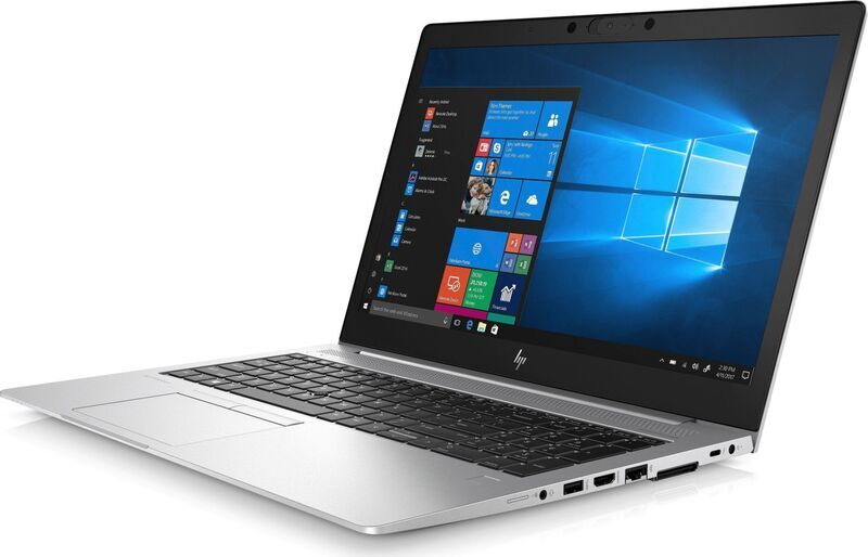 HP EliteBook 850 G6 | i5-8365U | 15.6" | 16 GB | 512 GB SSD | Toetsenbordverlichting | FHD | Webcam | zilver | Win 11 Pro | ES