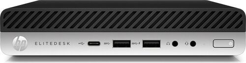 HP EliteDesk 800 G4 DM | i5-8500 | 32 GB | 128 GB SSD | 2 x DisplayPort | Win 10 Pro