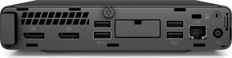 HP EliteDesk 800 G4 DM | i5-8500 | 8 GB | 256 GB SSD | 2 x DisplayPort | Win 11 Pro 3