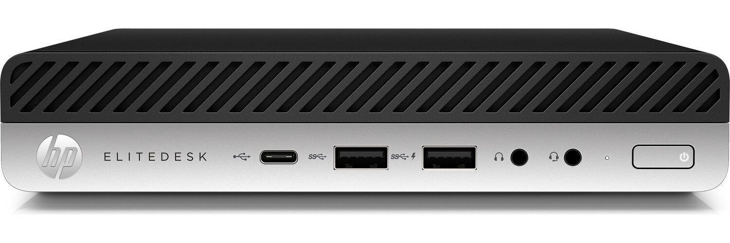 HP EliteDesk 800 G4 DM | i5-8500 | 32 GB | 480 GB SSD | 2 x DisplayPort | Win 11 Pro